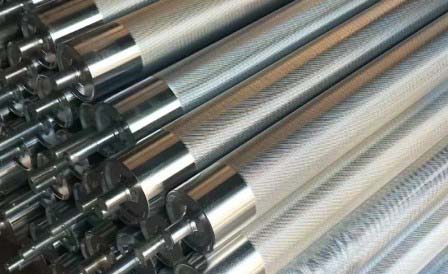 輥筒滾花加工廠家，輥筒鍍鋅加工，重型輥筒加工