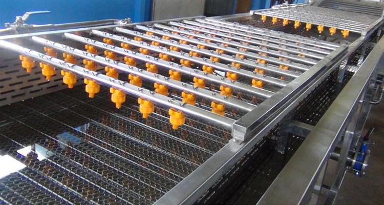 食品加工網帶輸送機，食品加工網帶清洗機